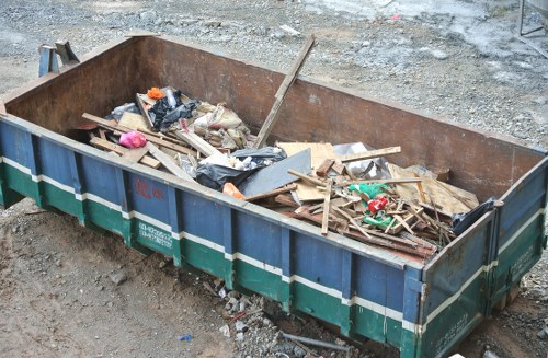 Professional garage clearance team at work in Norwood